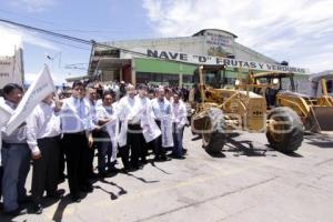 INICIO DE OBRA CENTRAL DE ABASTOS