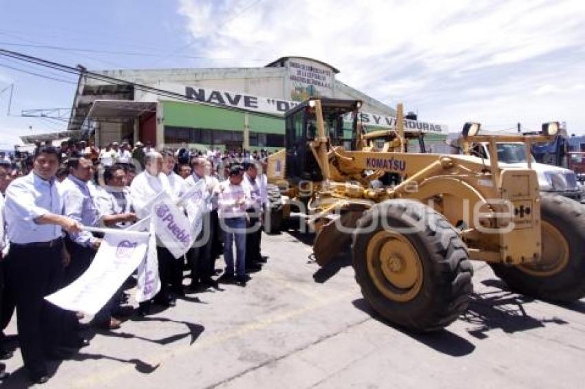 INICIO DE OBRA CENTRAL DE ABASTOS