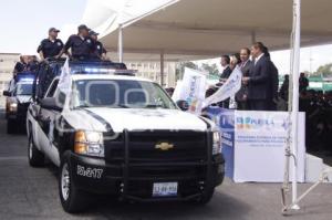 ENTREGA VEHICULOS EQUIPAMIENTO POLICIA AUXILIAR