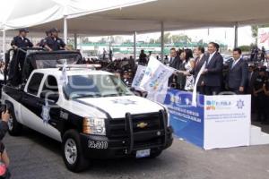 ENTREGA VEHICULOS EQUIPAMIENTO POLICIA AUXILIAR