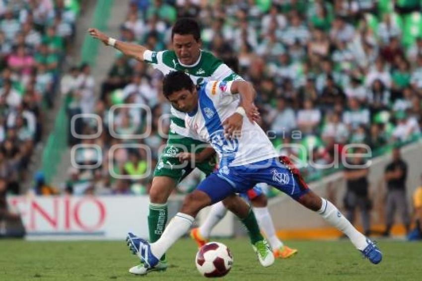 FUTBOL . SANTOS VS PUEBLA