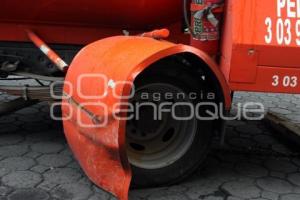 CHOQUE PIPA DE GAS