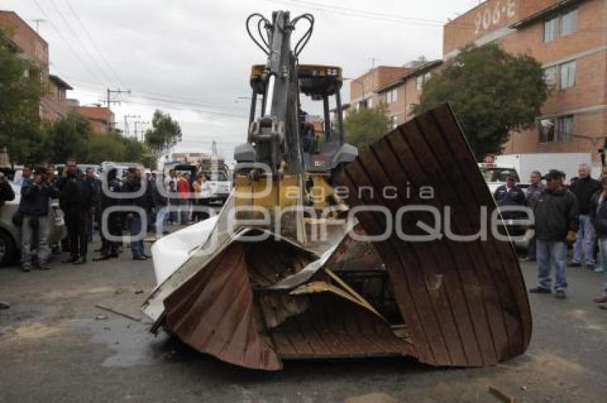 RETIRAN CASETAS COMERCIALES AGUA SANTA
