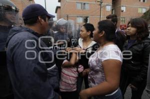 RETIRAN CASETAS COMERCIALES AGUA SANTA