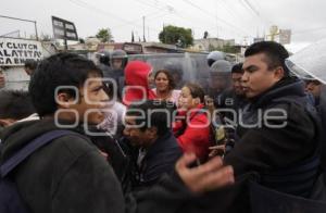 RETIRAN CASETAS COMERCIALES AGUA SANTA