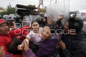 RETIRAN CASETAS COMERCIALES AGUA SANTA