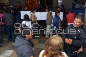 MANIFESTACIÓN VECINOS AGUA SANTA