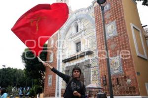 MANIFESTACIÓN INCONFORMES BUAP