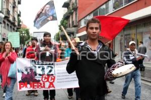 MANIFESTACIÓN INCONFORMES BUAP