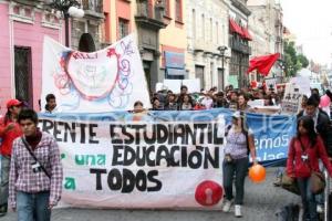 MANIFESTACIÓN INCONFORMES BUAP