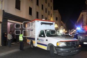 SUICIDIO EN EL HOTEL ARISTOS