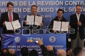 FIRMAN ACUERDOS SALARIALES EMPRESA SINDICATO VW