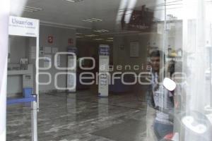 ASALTAN SUCURSAL BANCOMER