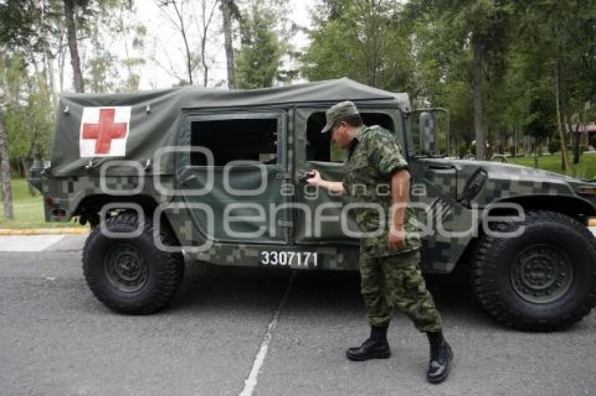 DEMOSTRACIÓN MÉDICA MILITAR