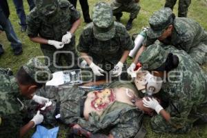 DEMOSTRACIÓN MÉDICA MILITAR