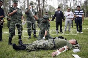 DEMOSTRACIÓN MÉDICA MILITAR