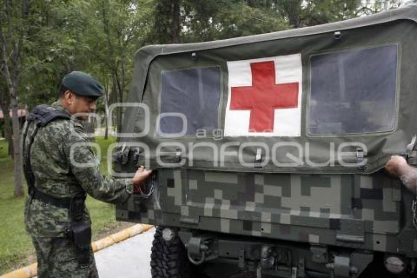 DEMOSTRACIÓN MÉDICA MILITAR