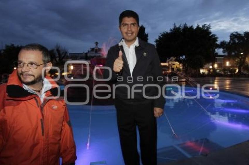REHABILITAN FUENTES PÚBLICAS