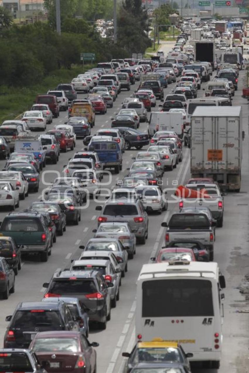 CIERRE AUTOPISTA A ATLIXCO