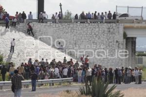 CIERRE AUTOPISTA A ATLIXCO