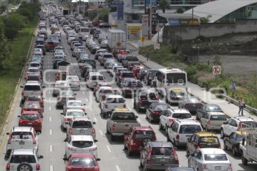 CIERRE AUTOPISTA A ATLIXCO