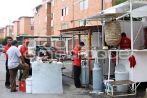 REORDENAN CASETAS EN AGUA SANTA