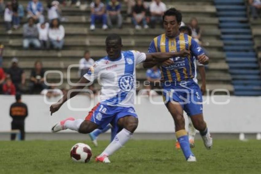 FUTBOL . PUEBLA VS SAN LUIS