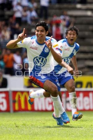 FUTBOL . PUEBLA VS SAN LUIS