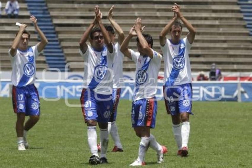 FUTBOL . PUEBLA VS SAN LUIS