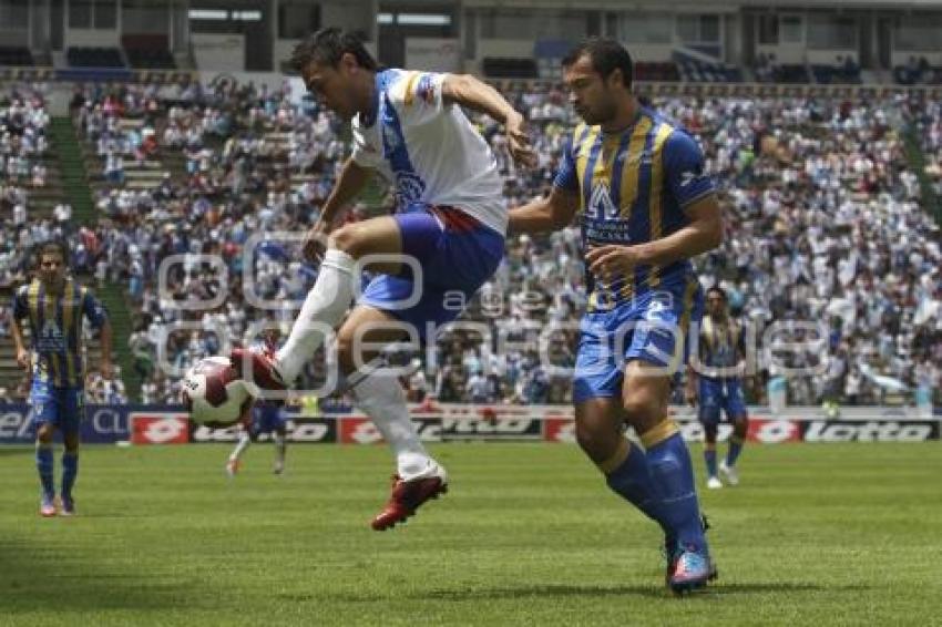 FUTBOL . PUEBLA VS SAN LUIS