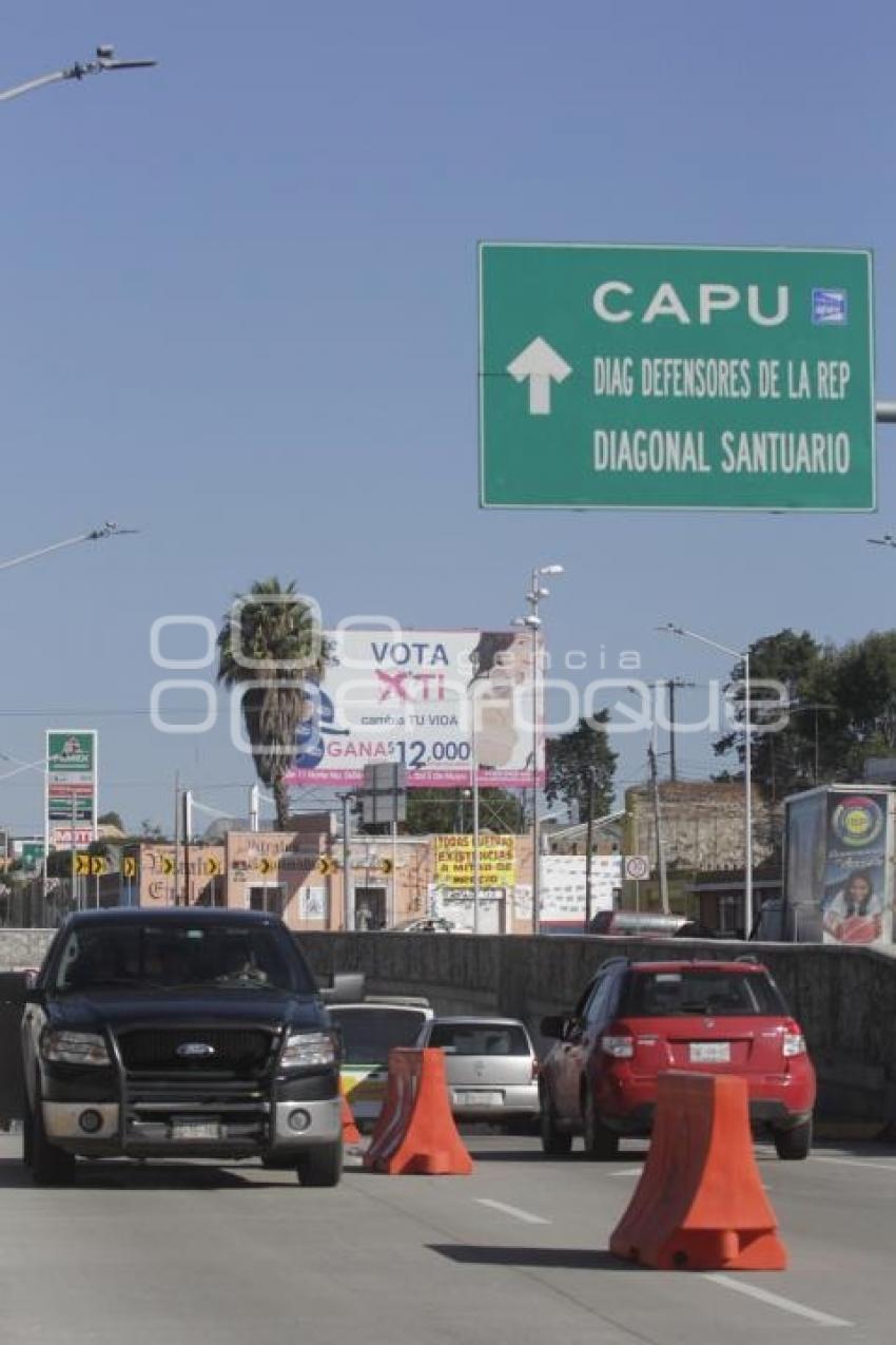 CONCRETO HIDRÁULICO . CAOS VIAL