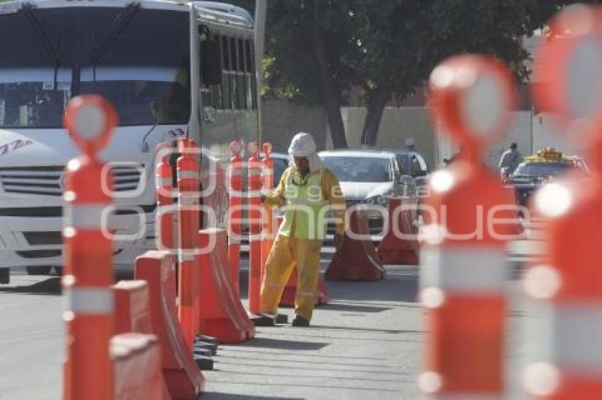 CONCRETO HIDRÁULICO . CAOS VIAL