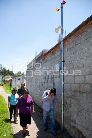 ALARMA CONTRA INUNDACIONES BARRANCA LA PROVIDENCIA