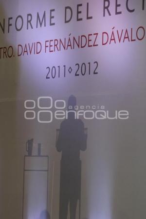 INFORME . RECTOR IBERO