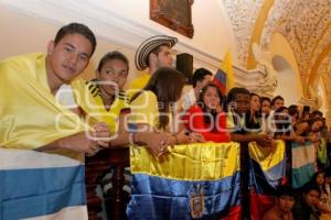 BIENVENIDA A ESTUDIANTES DE INTERCAMBIO EN LA BUAP