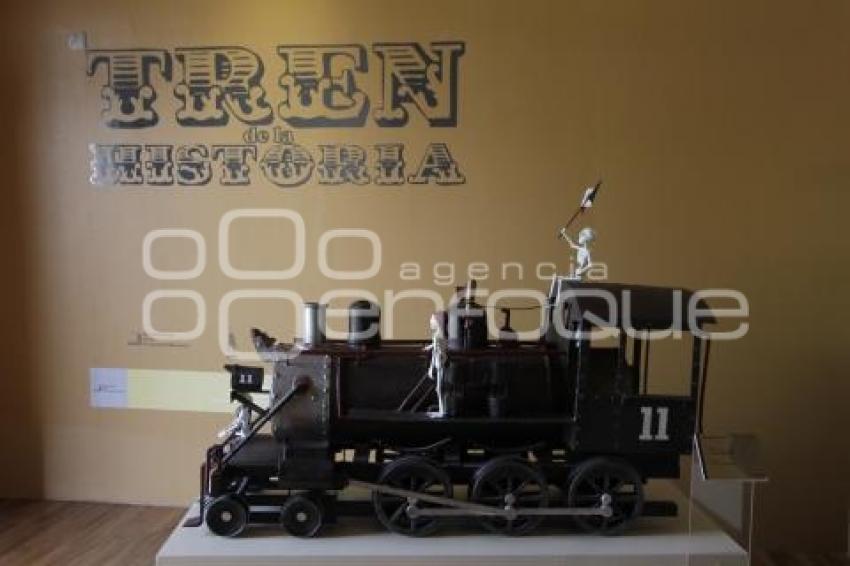 EL TREN DE LA HISTORIA . EXPOSICIÓN