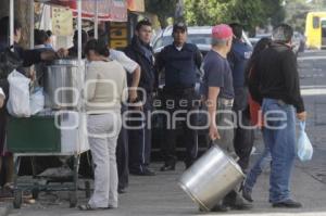 OPERATIVO CONTRA AMBULANTES 13 SUR