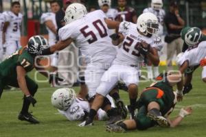 AZTECAS CONTRA BURROS BLANCO PARTIDO PRETEMPORADA