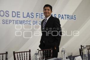 PRESENTAN FESTEJOS DE LAS FIESTAS PATRIAS