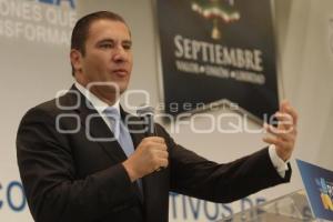 PRESENTAN FESTEJOS DE LAS FIESTAS PATRIAS