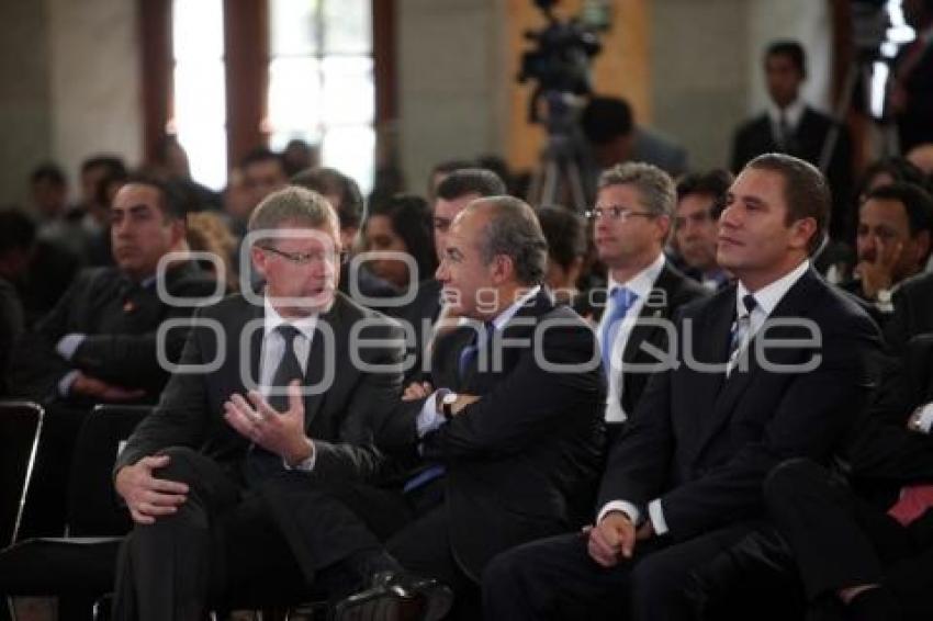 PRESIDENCIA . PLANTA AUDI EN PUEBLA