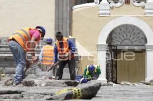 OBRAS EN SAN JOSÉ . CORREDOR TURÍSTICO