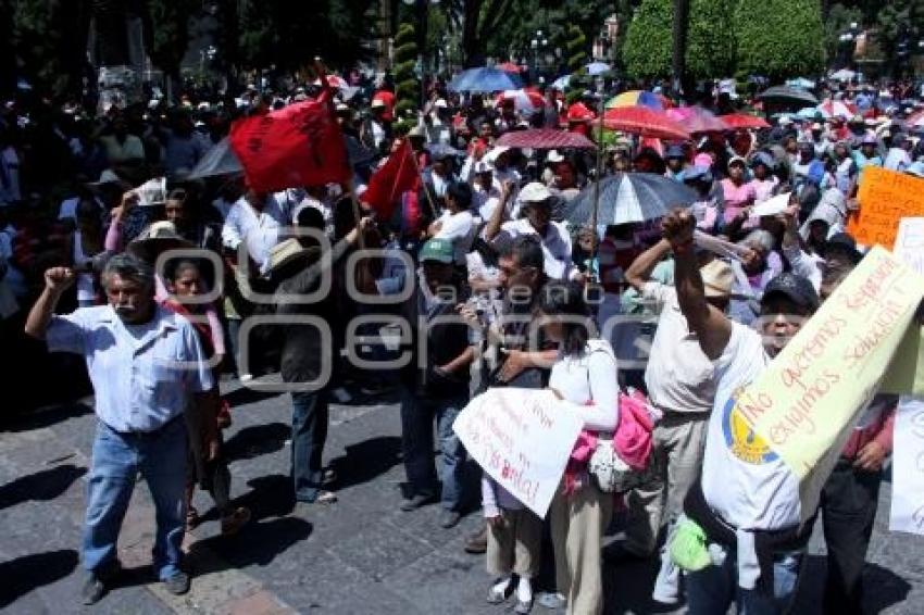 MANIFESTACIÓN ANTORCHA CAMPESINA