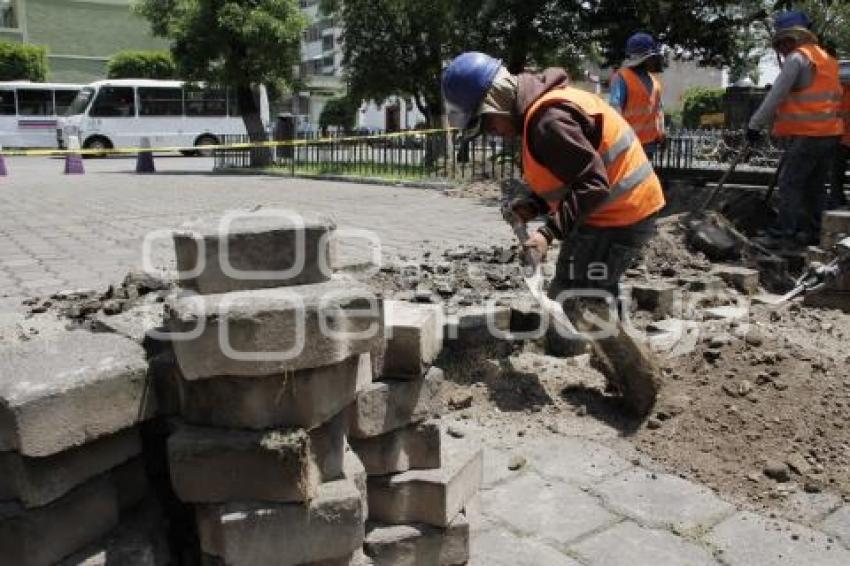 OBRAS EN SAN JOSÉ . CORREDOR TURÍSTICO