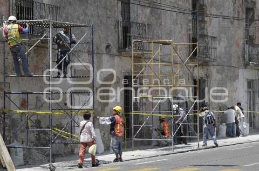 OBRAS EN SAN JOSÉ . CORREDOR TURÍSTICO