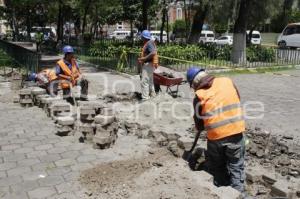 OBRAS EN SAN JOSÉ . CORREDOR TURÍSTICO