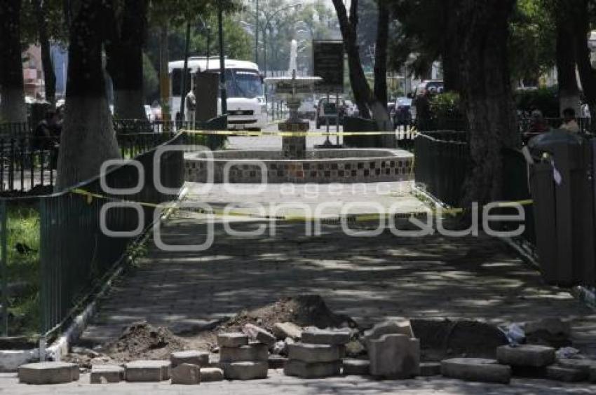 OBRAS EN SAN JOSÉ . CORREDOR TURÍSTICO