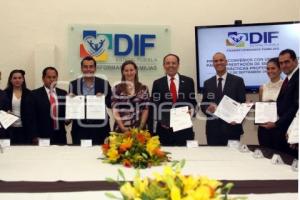 CONVENIO DIF-UNIVERSIDADES