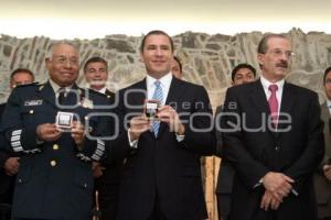 MONEDA CONMEMORATIVA 15O ANIVERSARIO LUCTUOSO IGNACIO ZARAGOZA