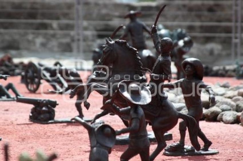 MAQUETA BATALLA 5 DE MAYO